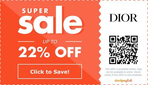 dior code 2023|dior coupon code.